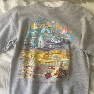 Disney Parks Authentic Gray Pullover